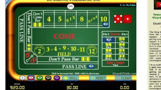 Best CRAPS Strategy – turn $300 into $4000+