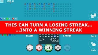 Playing Baccarat: Don’t Let Losing Streak Scare You! | aibankroll.com