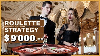 Roulette System | Winning Roulette Strategy – How to win $9’000.– (2019)