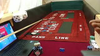 Craps HACKING Strategy|How to Bet within your SRR| FAST Rolls Session