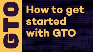 How to get started with GTO Poker Strategy