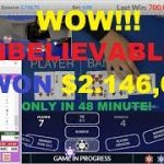 WOW !!! YOU MUST WATCH THIS !! THE POWERFULL SOFTWARE BACCARAT PREDICTOR