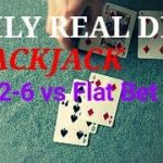 Daily Real Deal: Blackjack 6-decks 1-3-2-6 vs Flat Bet 20170421