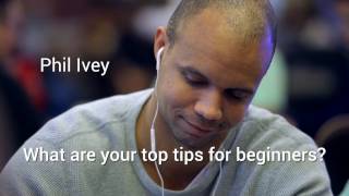 Beginners’ poker tips from Phil Ivey, Dan Cates and Dan Colman – Paul Phua Poker