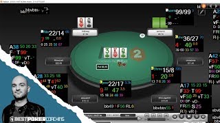 Zoom poker strategy video with coach Asimos | 4bet pots on the CO