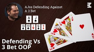 Poker Strategy: AJss Defending Against A 3 Bet