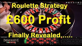Best Roulette Strategy Revealed – SUPER 36 (Profit £600+)