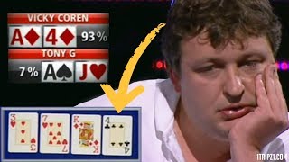 5 HORRIBLE turn cards that will make you GAG! sick poker hands