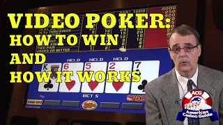 Video Poker – How to Win and How it Works