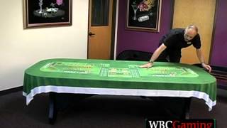 WBCGaming Craps set up