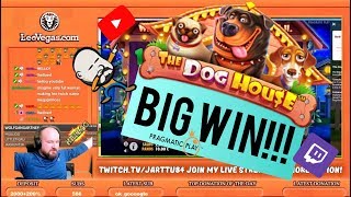 Big Win From The Dog House Slot!!