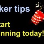 Poker tips