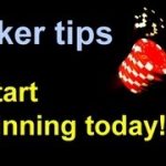 Poker tips