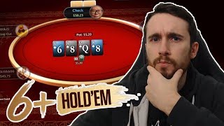 CAN YOU CRUSH POKERSTARS 6+ HOLD’EM?? Strategy + Gameplay & Hand analysis