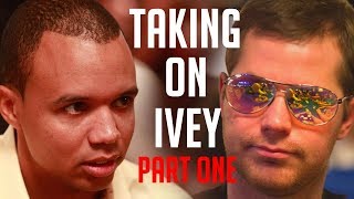 Flopping a MONSTER against PHIL IVEY! Poker pro analysis