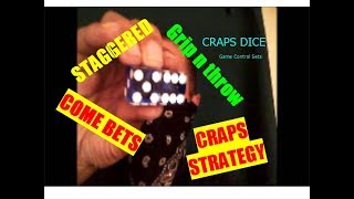 Craps Dice game control sets, Craps Strategy
