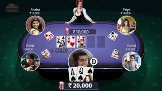 How to Play Poker on Teen Patti Gold (English)