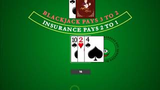 =###= [1-3-2-4 Betting System] for Blackjack, $500 Session Roll, $25 Min Bets, Wins $100s Per Hour!