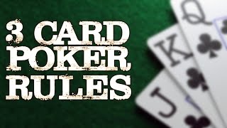 How to Play 3 Card Poker – Casinotop10