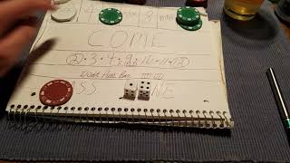 Craps strategy progression regression part 3