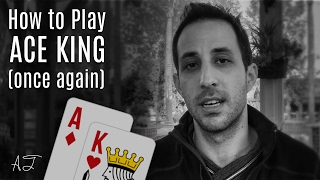 Cash Game Poker Strategy: How to Play Ace King in No Limit Holdem