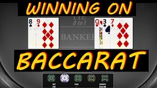 THE MATH OF WINNING BACCARAT – LIVE PLAY SESSION