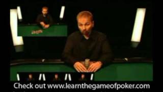 Beginner Poker Lessons with Daniel Negreanu – 1/3