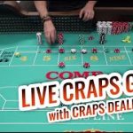 LIVE CRAPS GAME with Master Craps Dealer David | Casino Craps Let’s Play #2