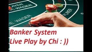 Baccarat Winning Strategies Live Play 6/9/19