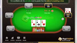 MagicHoldem Poker School Lesson 11 – Calculating Pot Odds