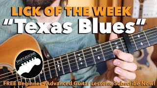 Texas Blues Guitar Lesson – Dream Licks Made Easy