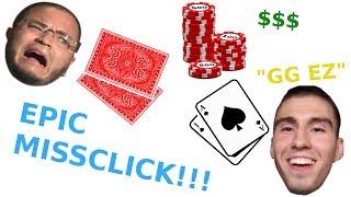 MISSCLICK Pokerstars Zoom Live Twitch Clip