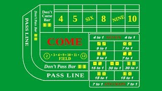 Craps Hedge2invest 555 Strategy (Round 2)