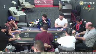 Action $5/10/20 NLH Cash Game!  – Live at the Bike!