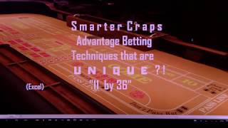 (Short)Advanced Craps Strategy (EXCEL) Wins again! [3Rolls !] Gamble at OWN risk !