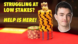 Run It Once Training: LOW STAKES POKER STRATEGY from a MASTER