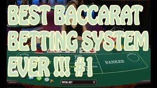 Best baccarat betting system 2017/2018 ! working baccarat system works 90% !