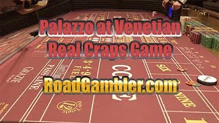 Complete Craps Game at the Palazzo at the Venetian Hotel and Casino