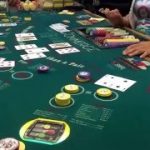 Ultimate Texas Hold ‘Em 4 of a kind BIG WIN live at Commerce Casino $600+ payout