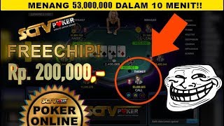 SITUS POKER ONLINE TERPOPULER | MENANG 50 JUTA!! [FREECHIP]