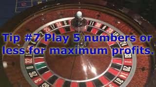 10 Tips to help you win at Roulette. Improve your chances!