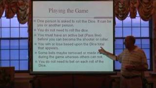 Craps 101-lecture 5- money management