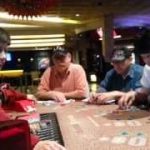 Las Vegas mini baccarat action at Rio casino