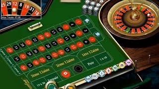 American roulette strategy with bets on Zero ( 0 ) and Double Zero ( 00 ), plus Red or Black.