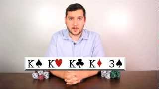 Learn the poker hand rankings