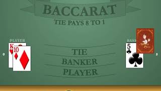 [New] Baccarat Betting System + The Four-Play System + 100% Winner?!? + Wins $200 HR!