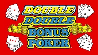 Video Poker – Four Strategy Adjustments in Double Double Bonus