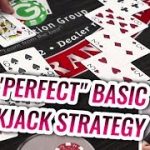 Blackjack Perfect Basic Strategy Demonstration | Live Blackjack Game #6