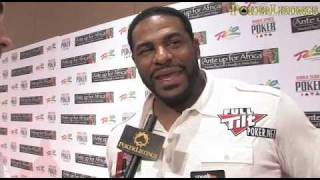 2010 WSOP Ante Up For Africa: Jerome Bettis