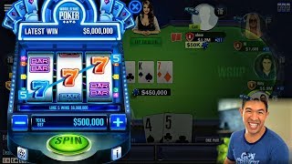 WSOP Strategy for FREE Chips | Table Game + Missions + Slot Machine | World Series of Poker